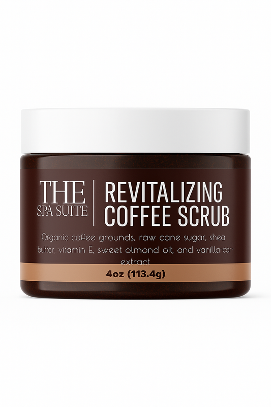 Revitalizing Coffee Scrub - CJ Essentials LLC - The Spa Suite