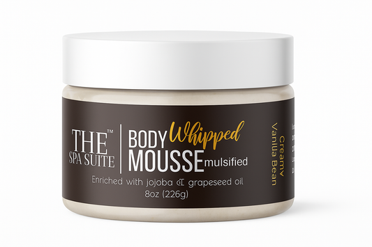 Whipped Body Mousse Emulsified (Creamy Vanilla Bean) - CJ Essentials LLC - The Spa Suite