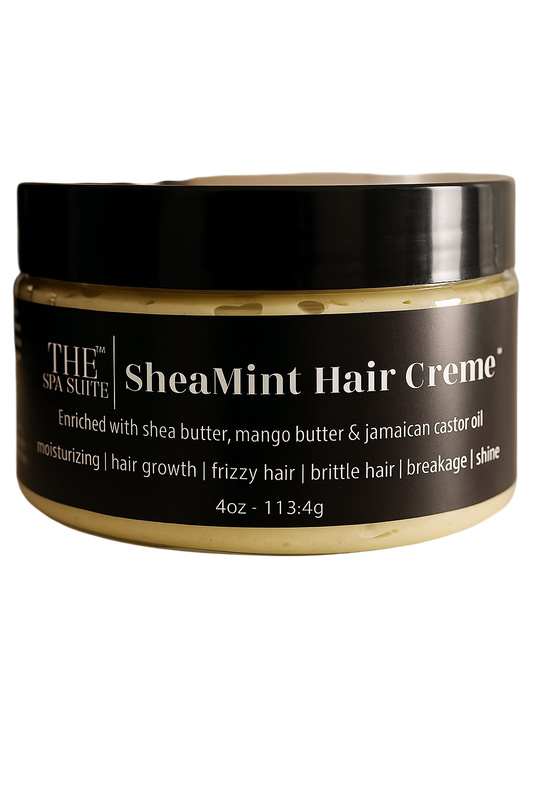 SheaMint Hair Crème - CJ Essentials LLC - The Spa Suite