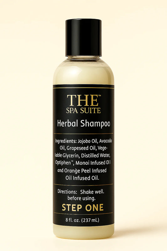 Moisturizing Herbal Shampoo (Coco Mango) - CJ Essentials LLC - The Spa Suite