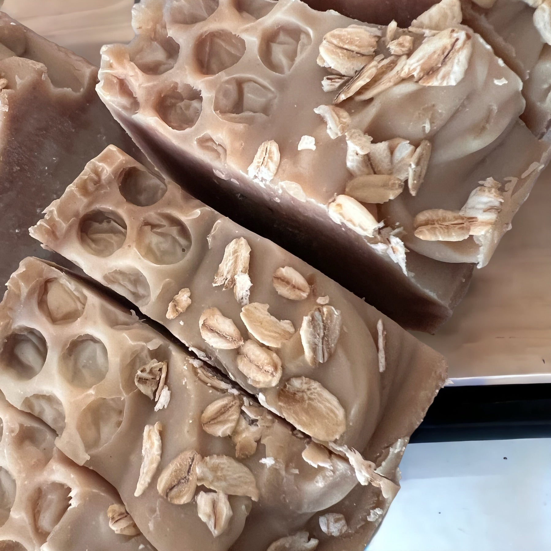 Honeycomb Haven Oatmeal and Honey Soap Bar image 1